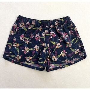 Patagonia Floral Women's Shorts - Navy and Pink